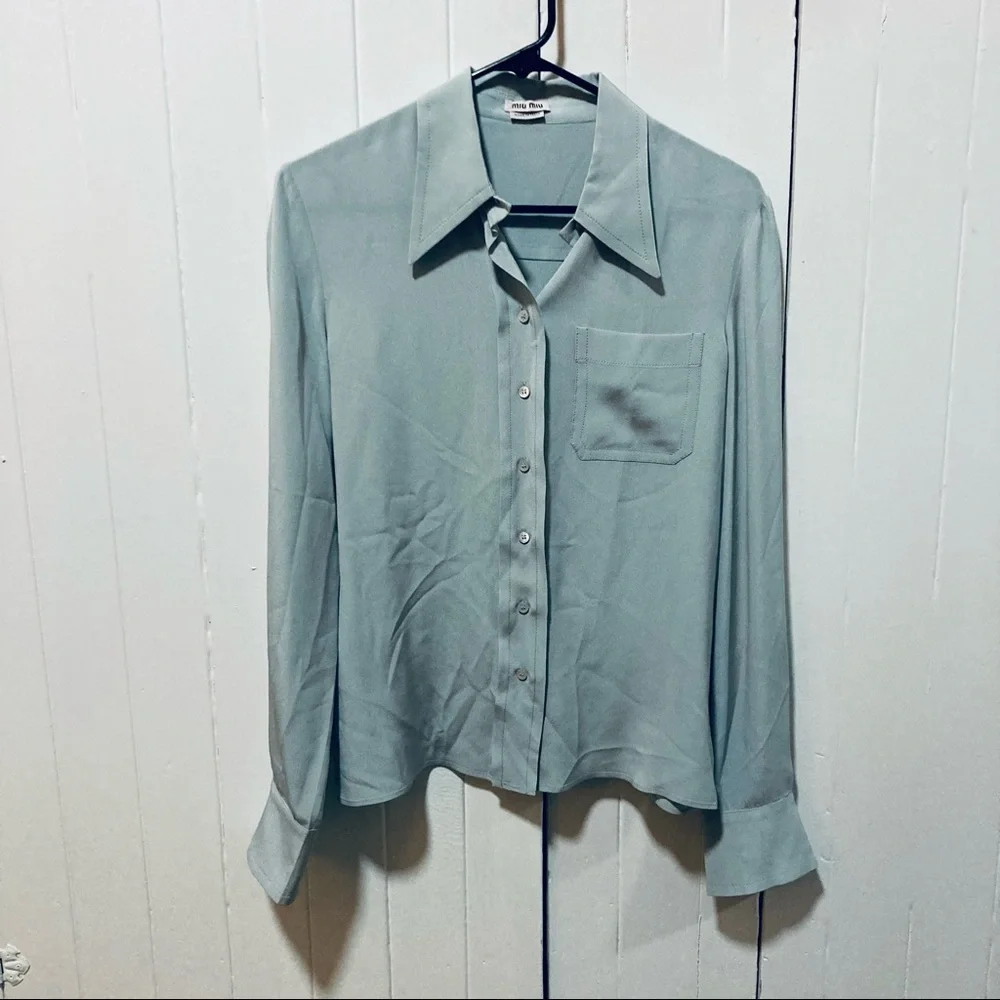 Miu Miu Silk Blouse - Picture 8 of 11